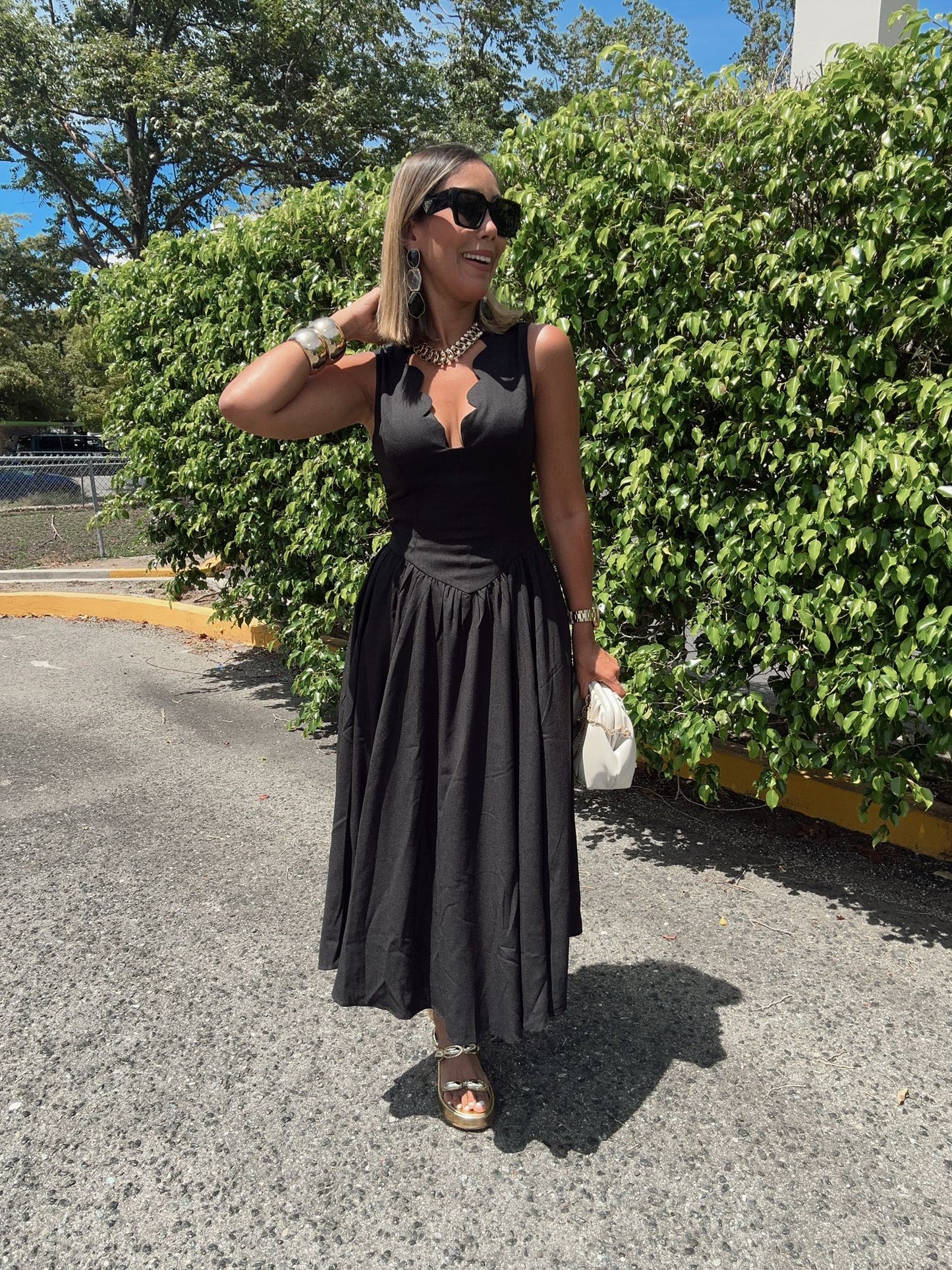 La Marea Midi Dress