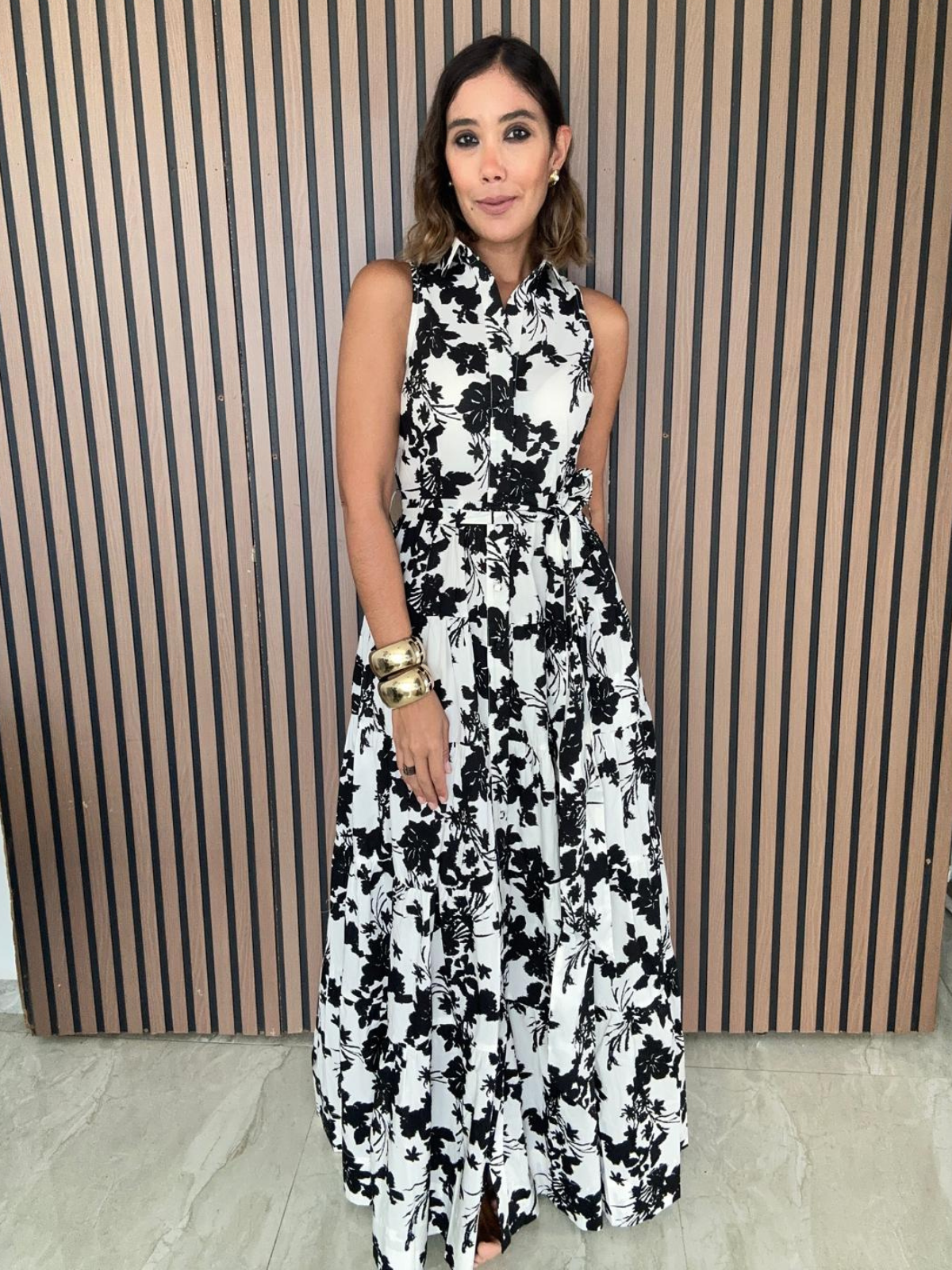 Unscripted Beauty Maxi Shirtdress