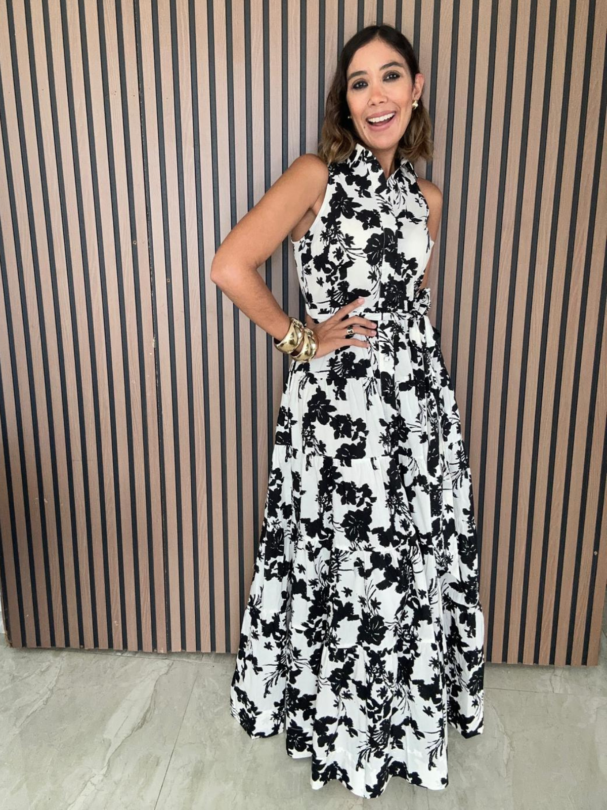 Unscripted Beauty Maxi Shirtdress