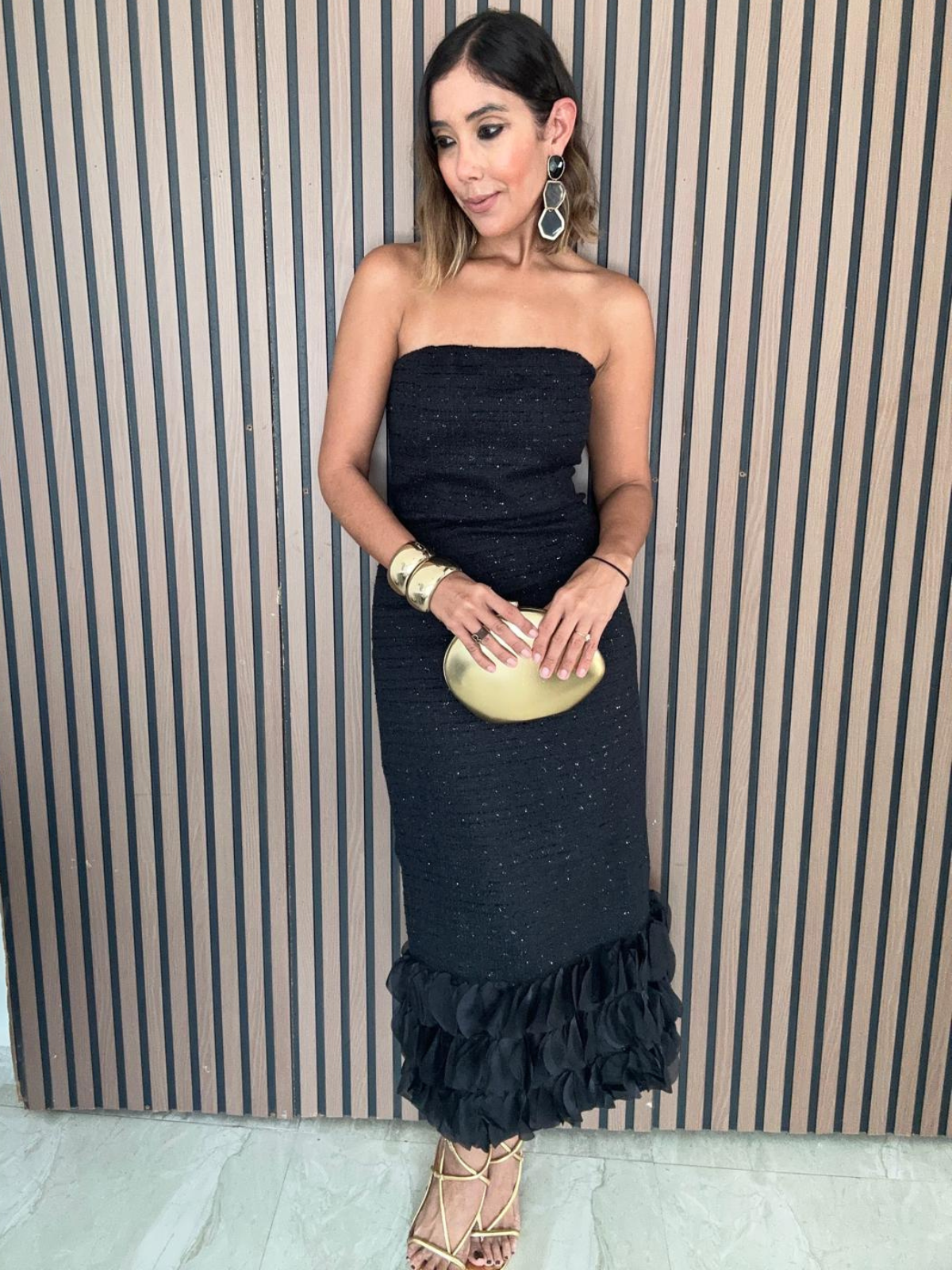 Self-Love Spark Black Dress