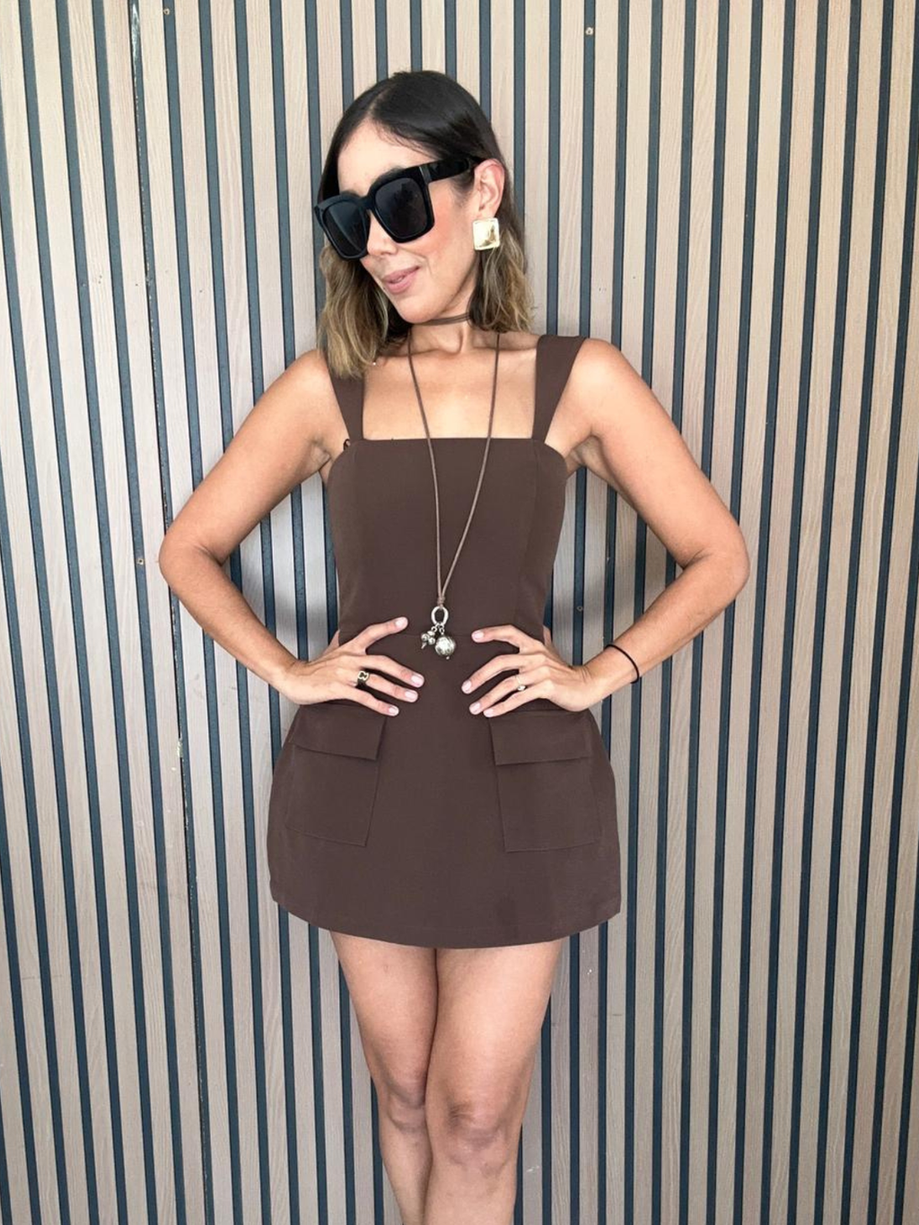 The Striking Simplicity Mini Dress