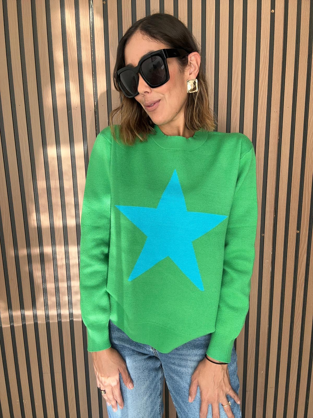 Starry Sweetheart Pull Over Sweater