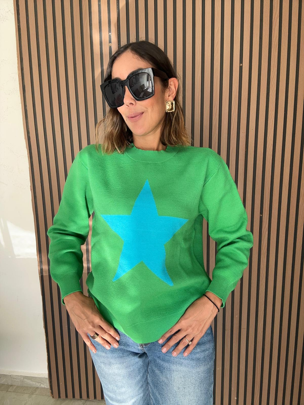 Starry Sweetheart Pull Over Sweater