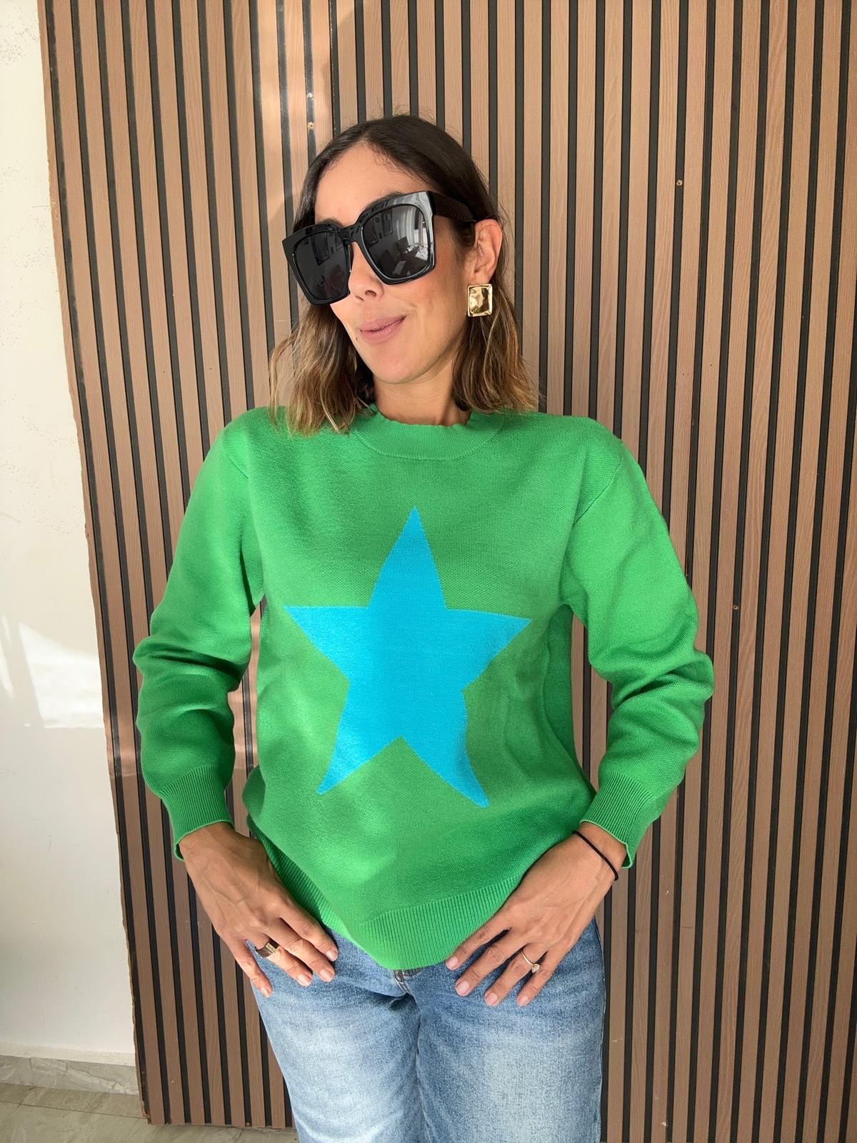 Starry Sweetheart Pull Over Sweater