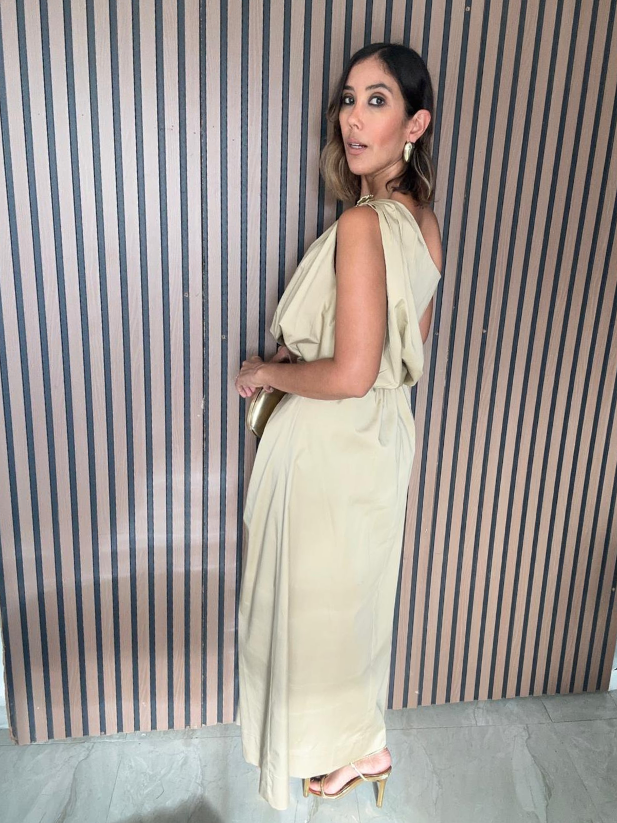 She Knows Better One-Shoulder Top & Maxi Skirt Set