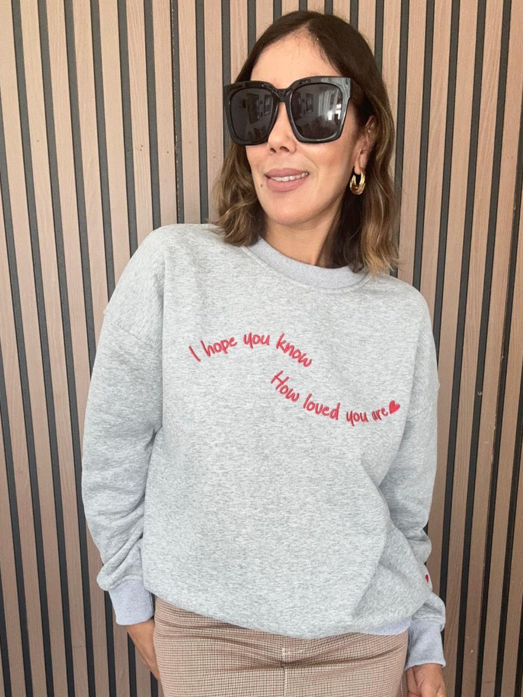 Comfort With Purpose Graphic Fleece Sweatshirt