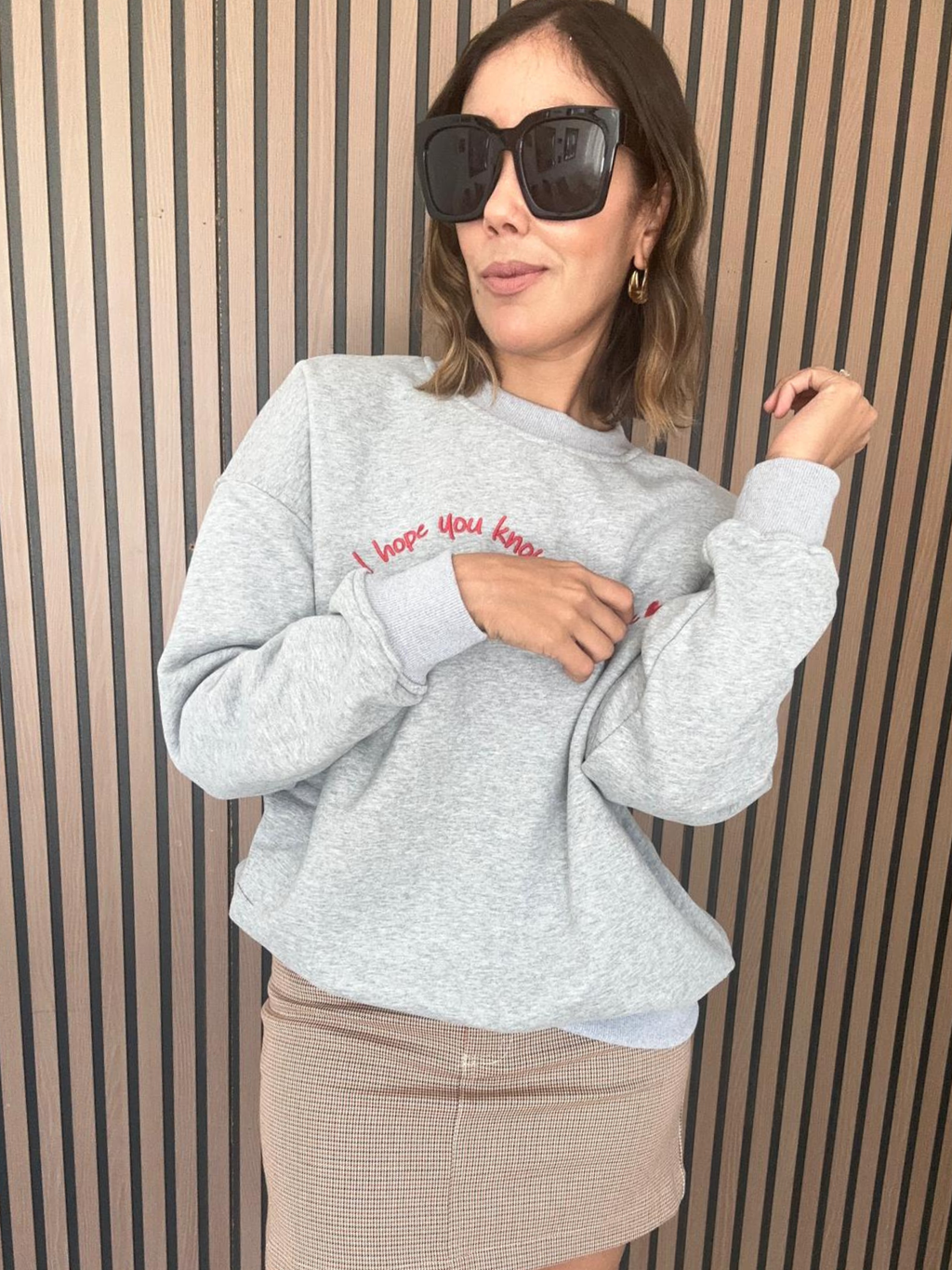 Comfort With Purpose Graphic Fleece Sweatshirt