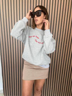 Comfort With Purpose Graphic Fleece Sweatshirt