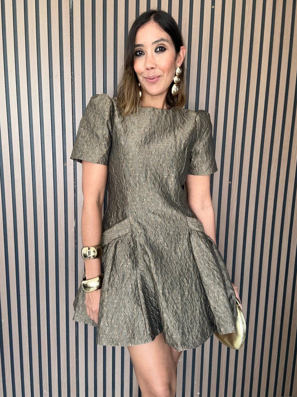 The Feel-Pretty Fit & Flare Mini Dress