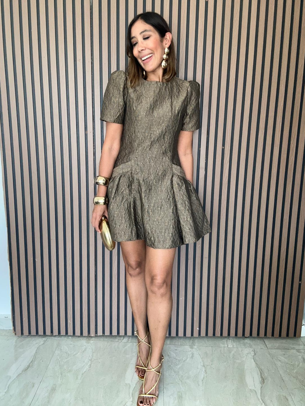 The Feel-Pretty Fit & Flare Mini Dress