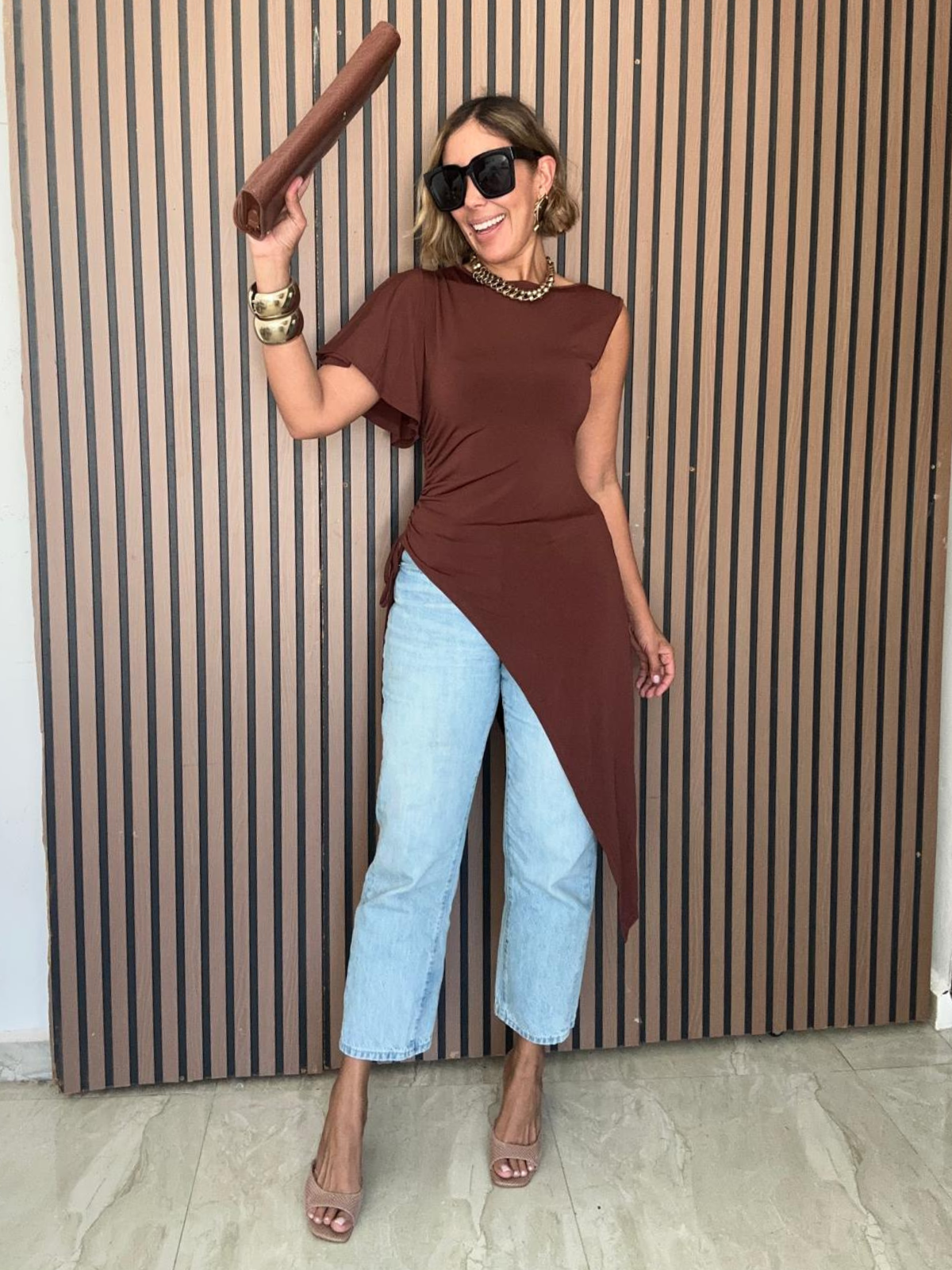 The Aubri Side Sweep Tunic