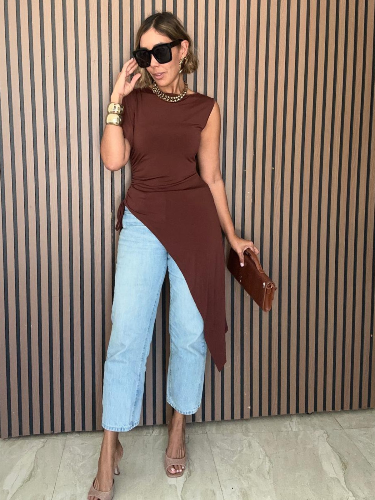 The Aubri Side Sweep Tunic