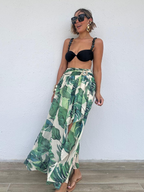 Tropic Sway High-Low Skirt