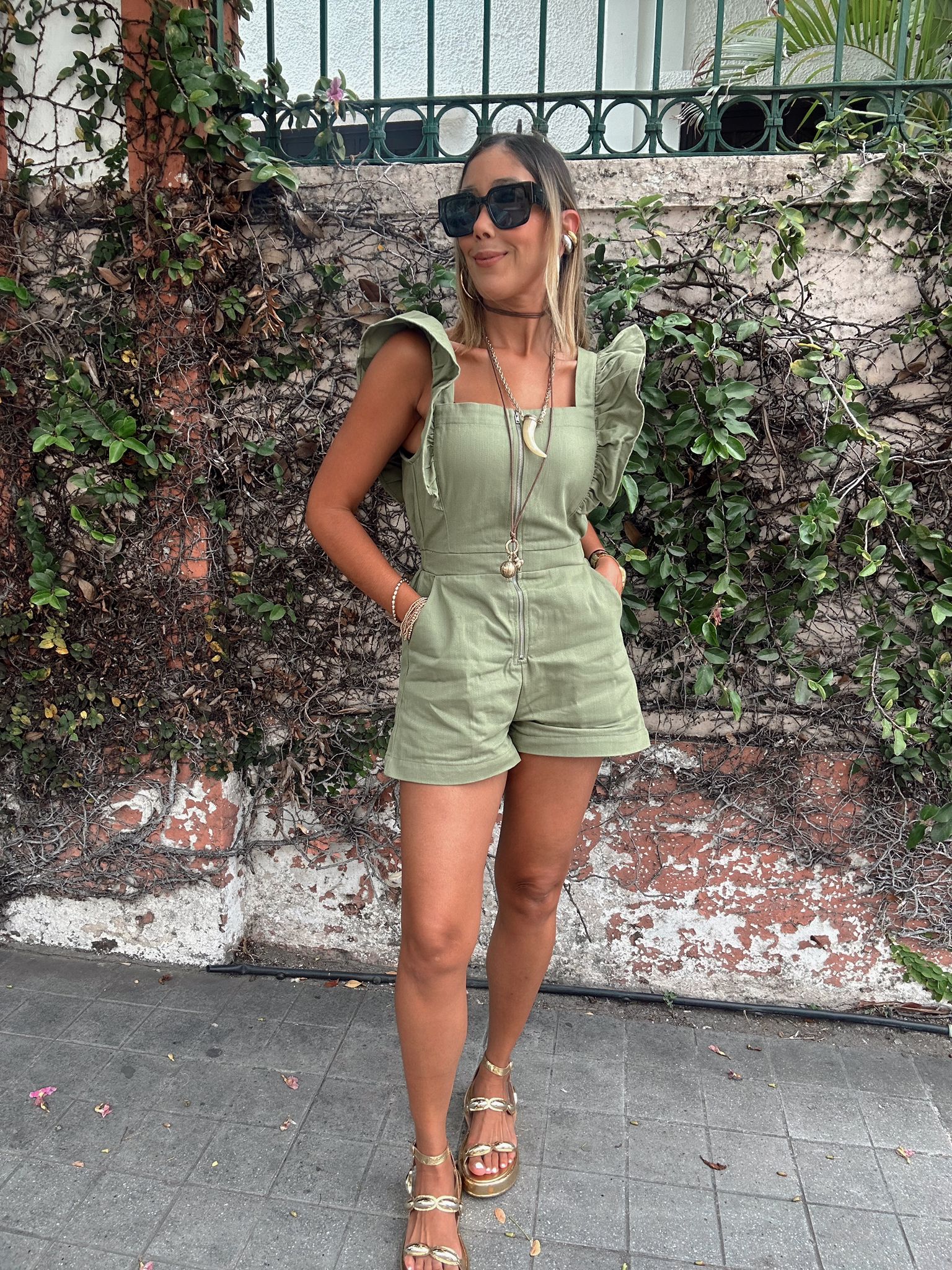Valentina Ruffle Romper