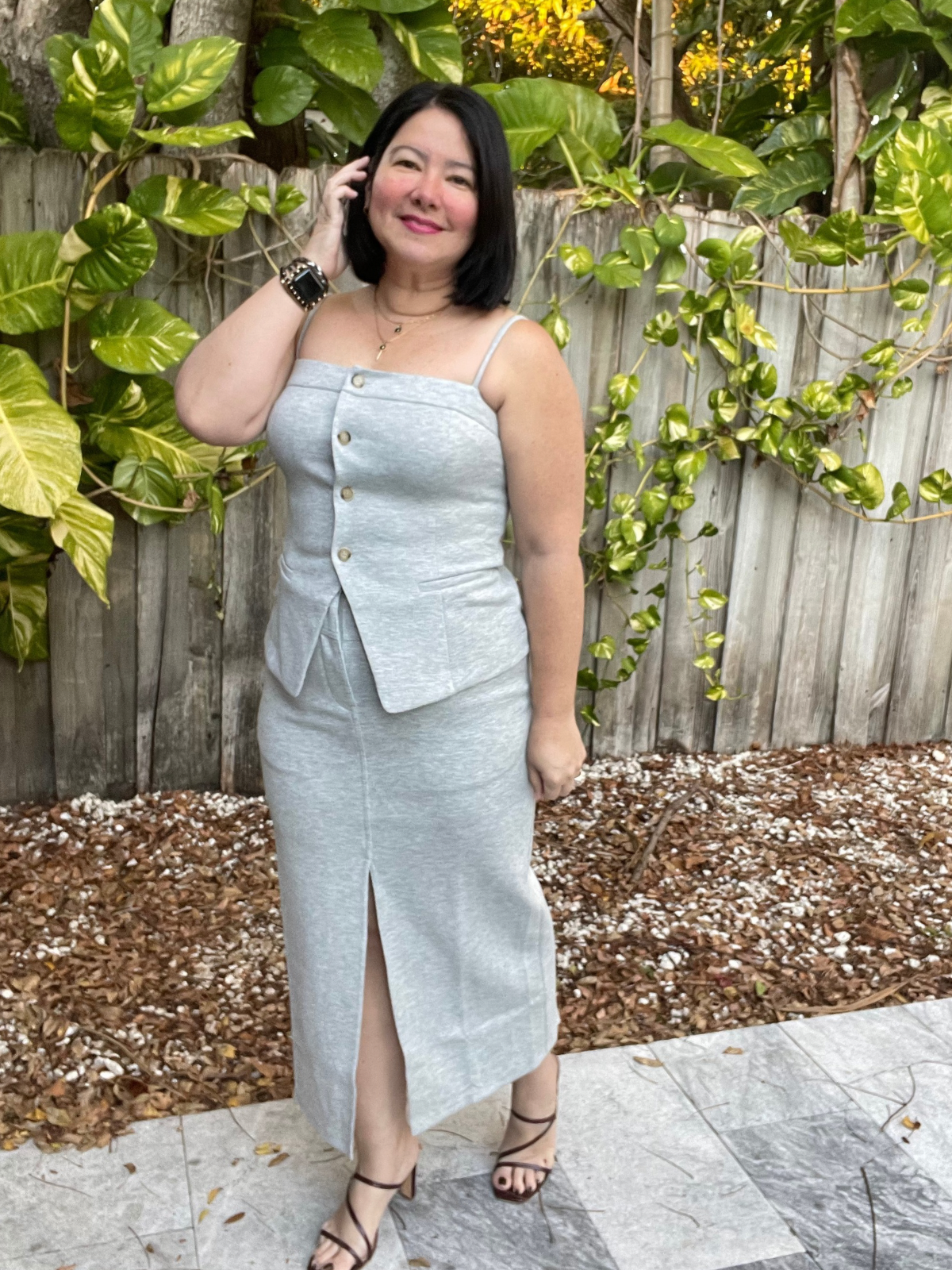 The It-Girl Ease Top & Skirt Set