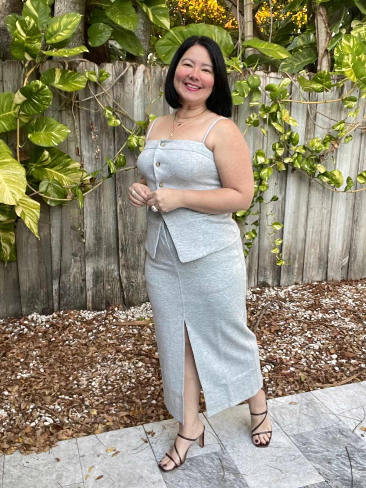 The It-Girl Ease Top & Skirt Set