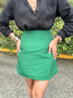 The Sleek Statement Mini Skirt