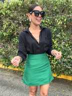 The Sleek Statement Mini Skirt