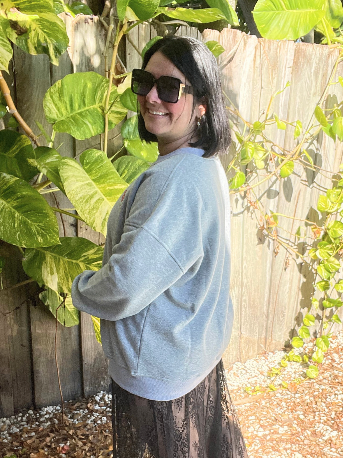 Comfort With Purpose Graphic Fleece Sweatshirt