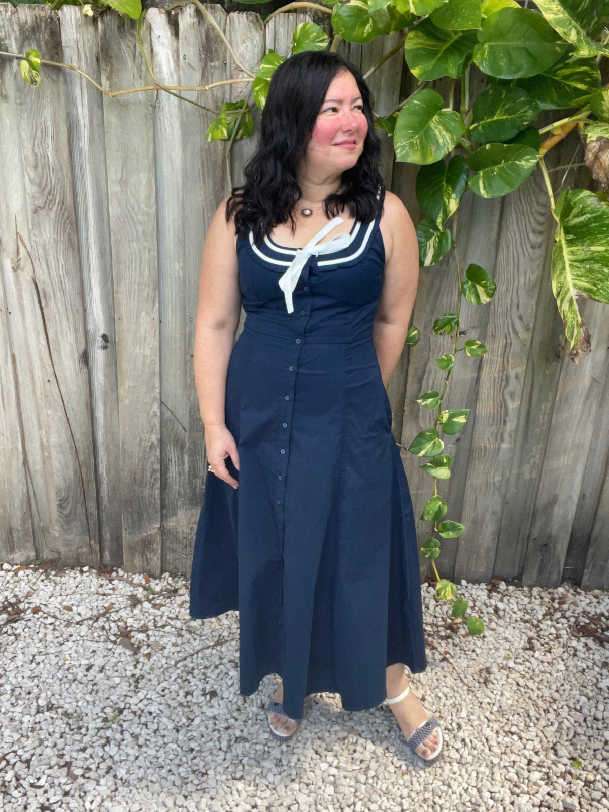 The Yacht Club Bow Midi Dress