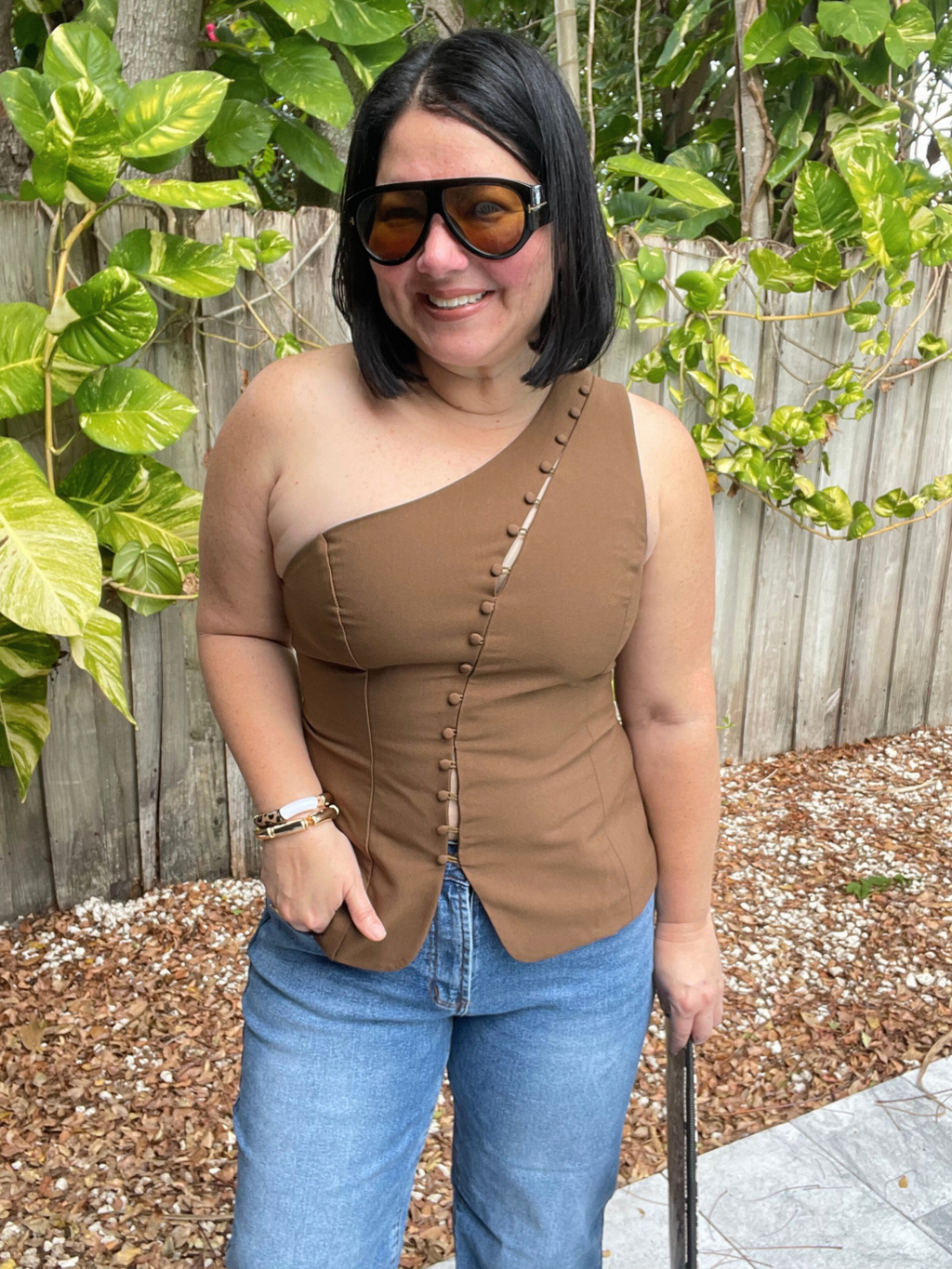 The Terra Edge Asymmetrical Top