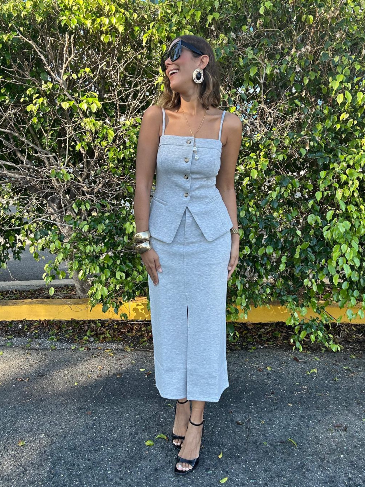 The It-Girl Ease Top & Skirt Set