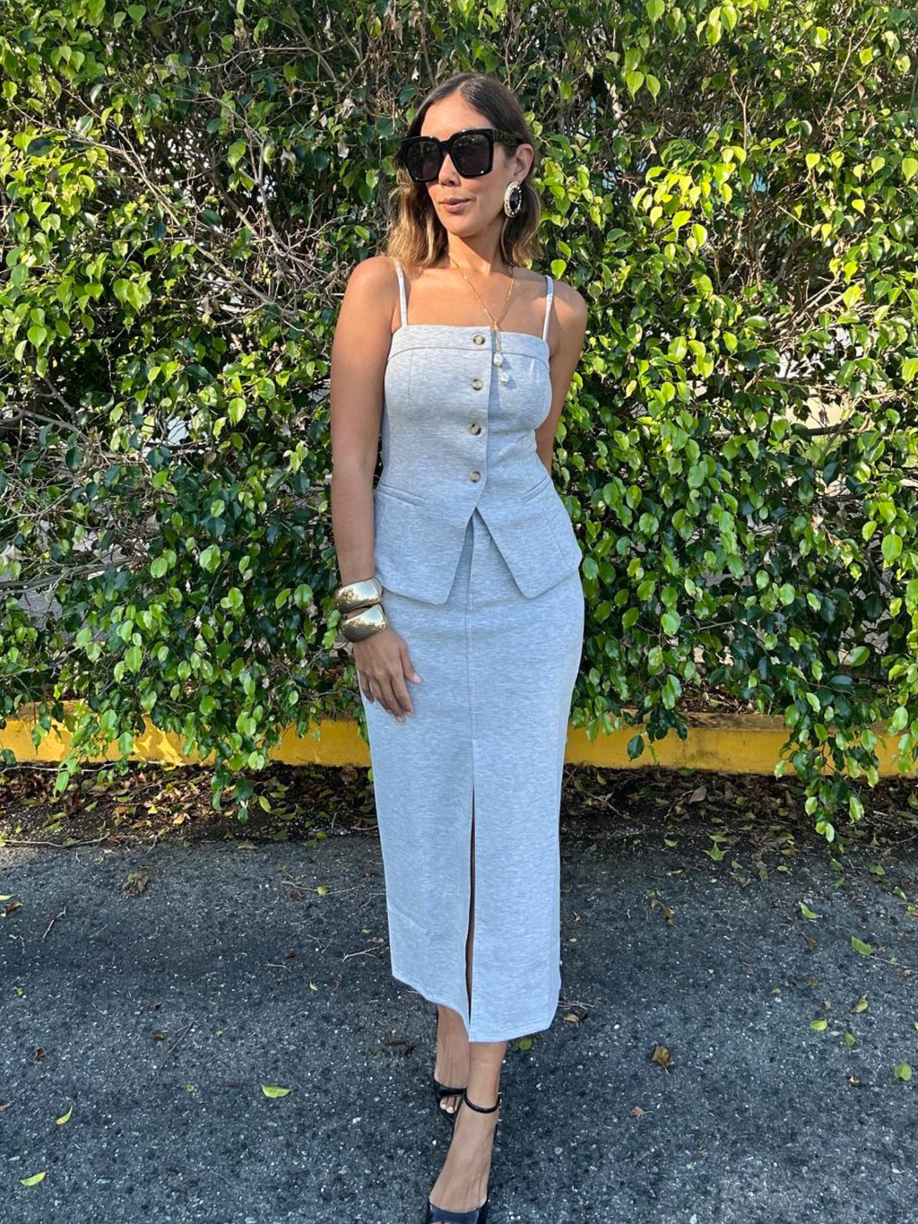 The It-Girl Ease Top & Skirt Set