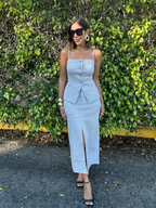 The It-Girl Ease Top & Skirt Set