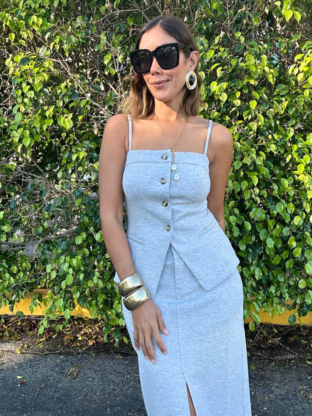 The It-Girl Ease Top & Skirt Set