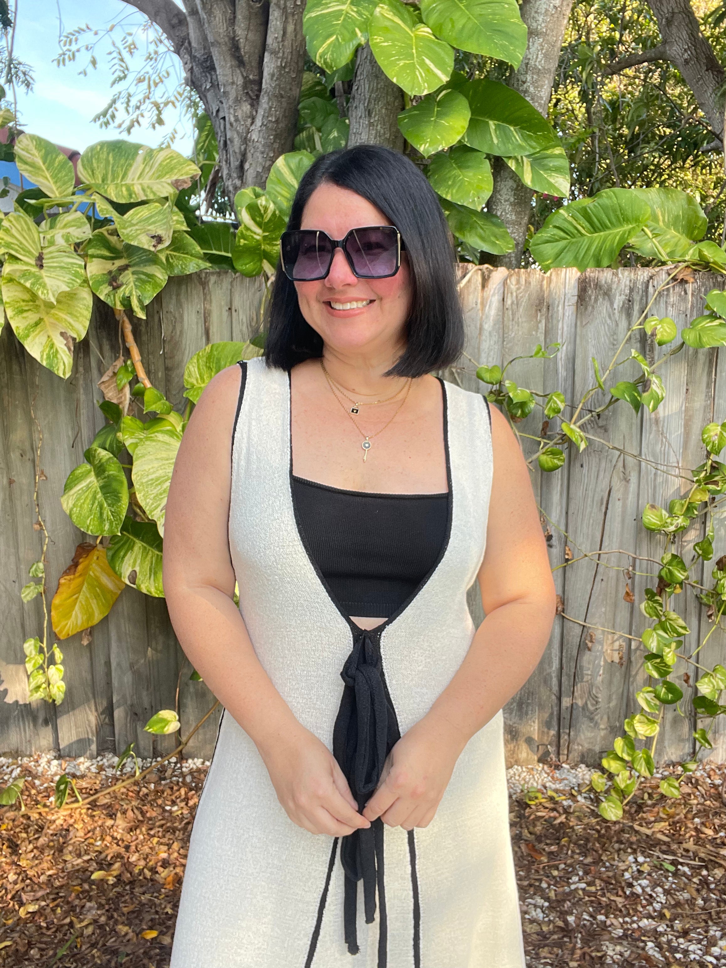 Unwritten Form Knit Maxi Dress