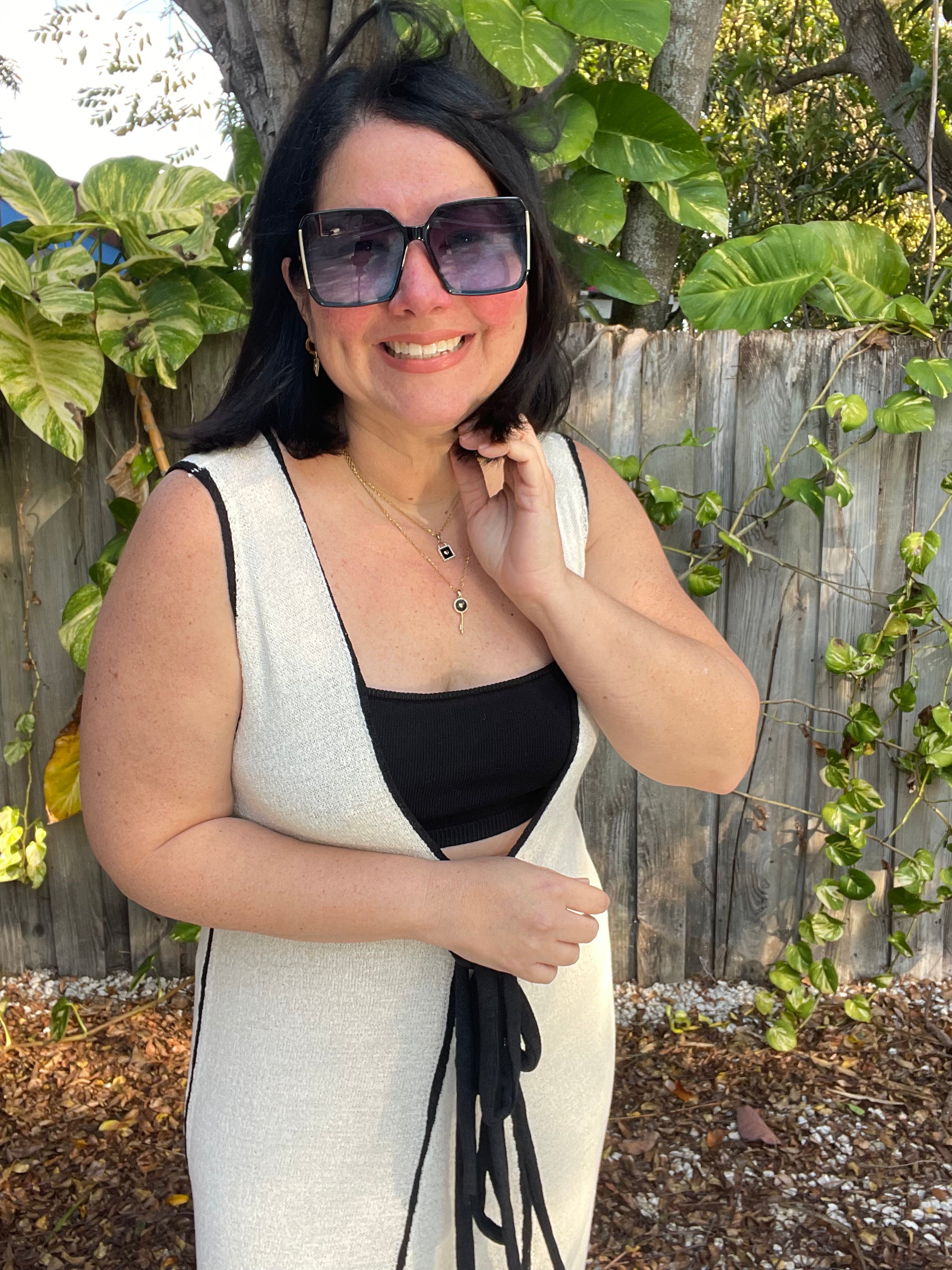 Unwritten Form Knit Maxi Dress