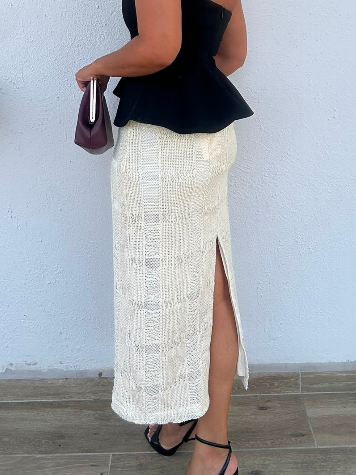 The Finishing Touch Midi Skirt