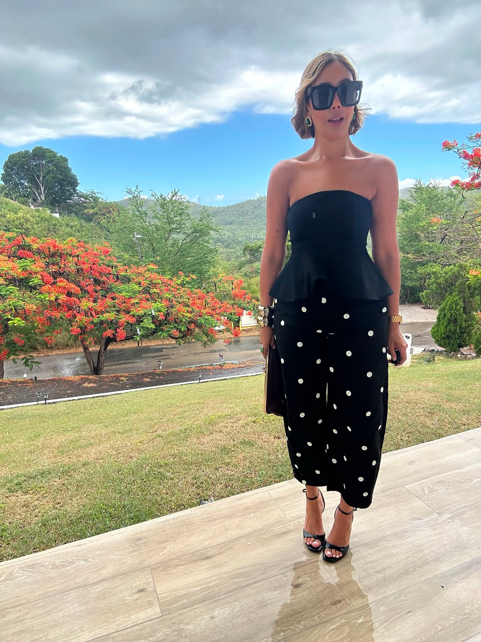 Femme Form Peplum Top