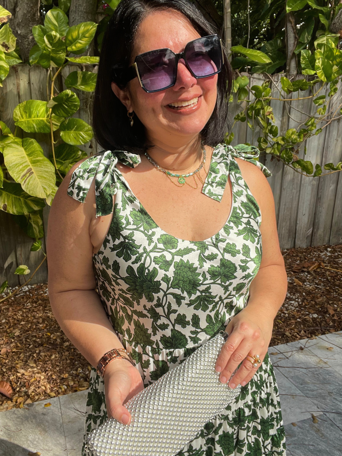 Bound by Contrast Maxi Dress