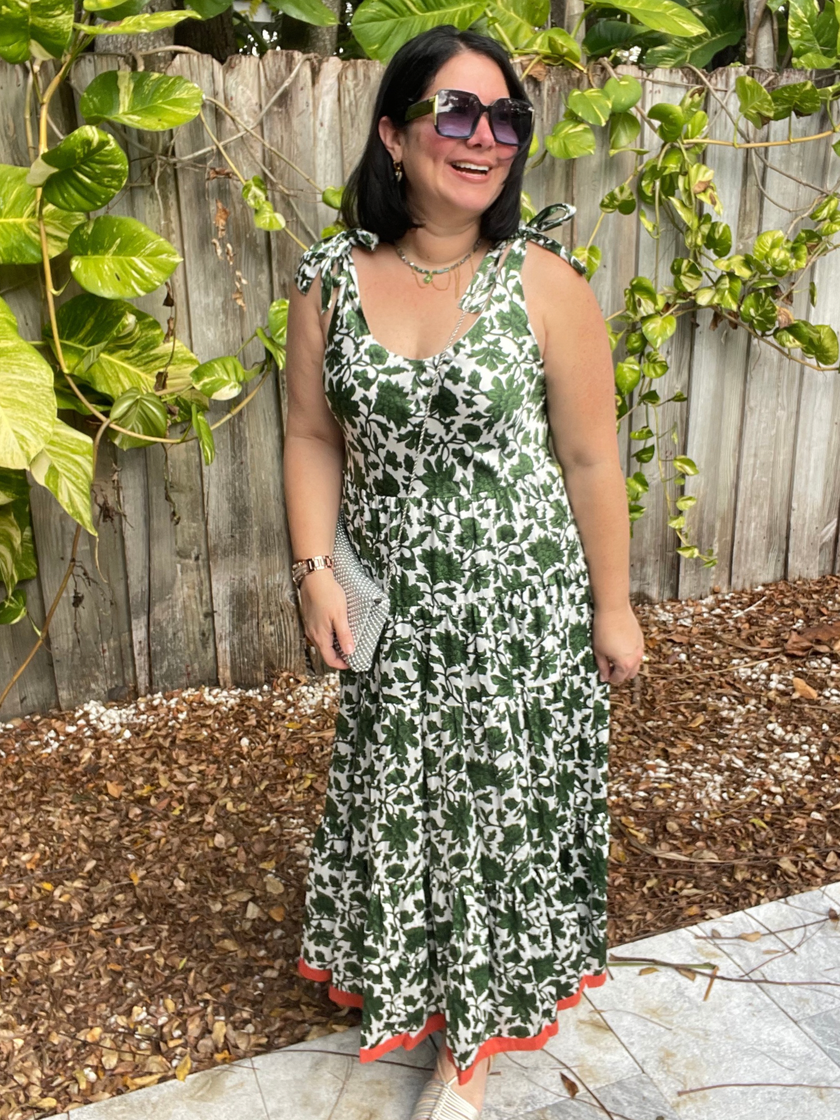 Bound by Contrast Maxi Dress