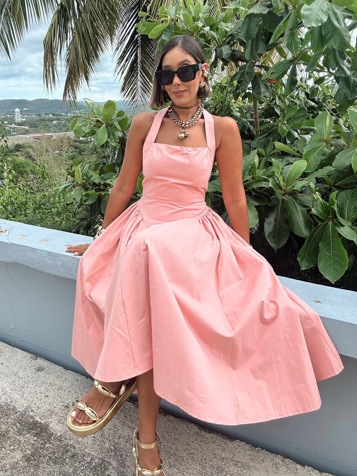 Sole Mio Midi Dress