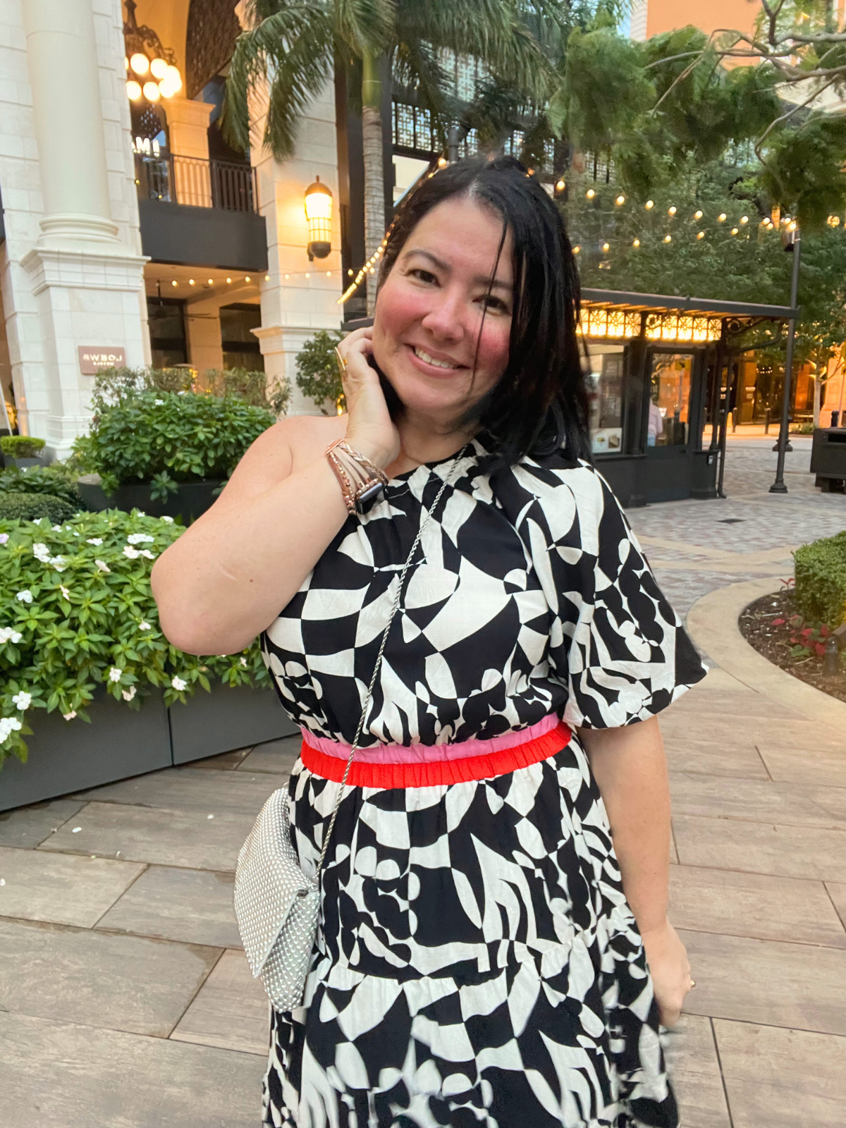 Written in Contrast Maxi Dress