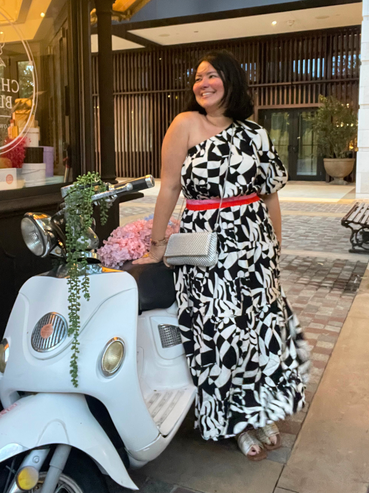 Written in Contrast Maxi Dress