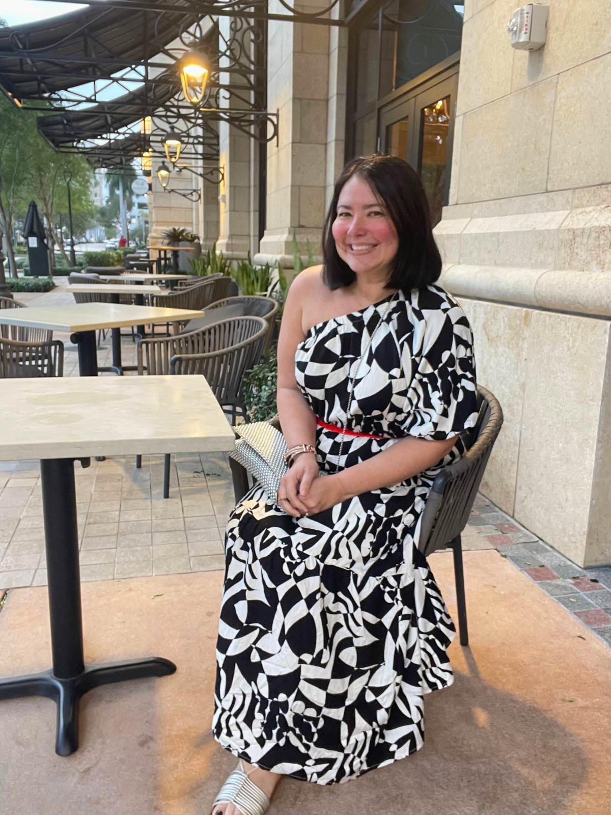 Written in Contrast Maxi Dress