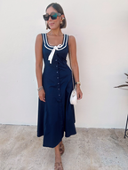 The Yacht Club Bow Midi Dress