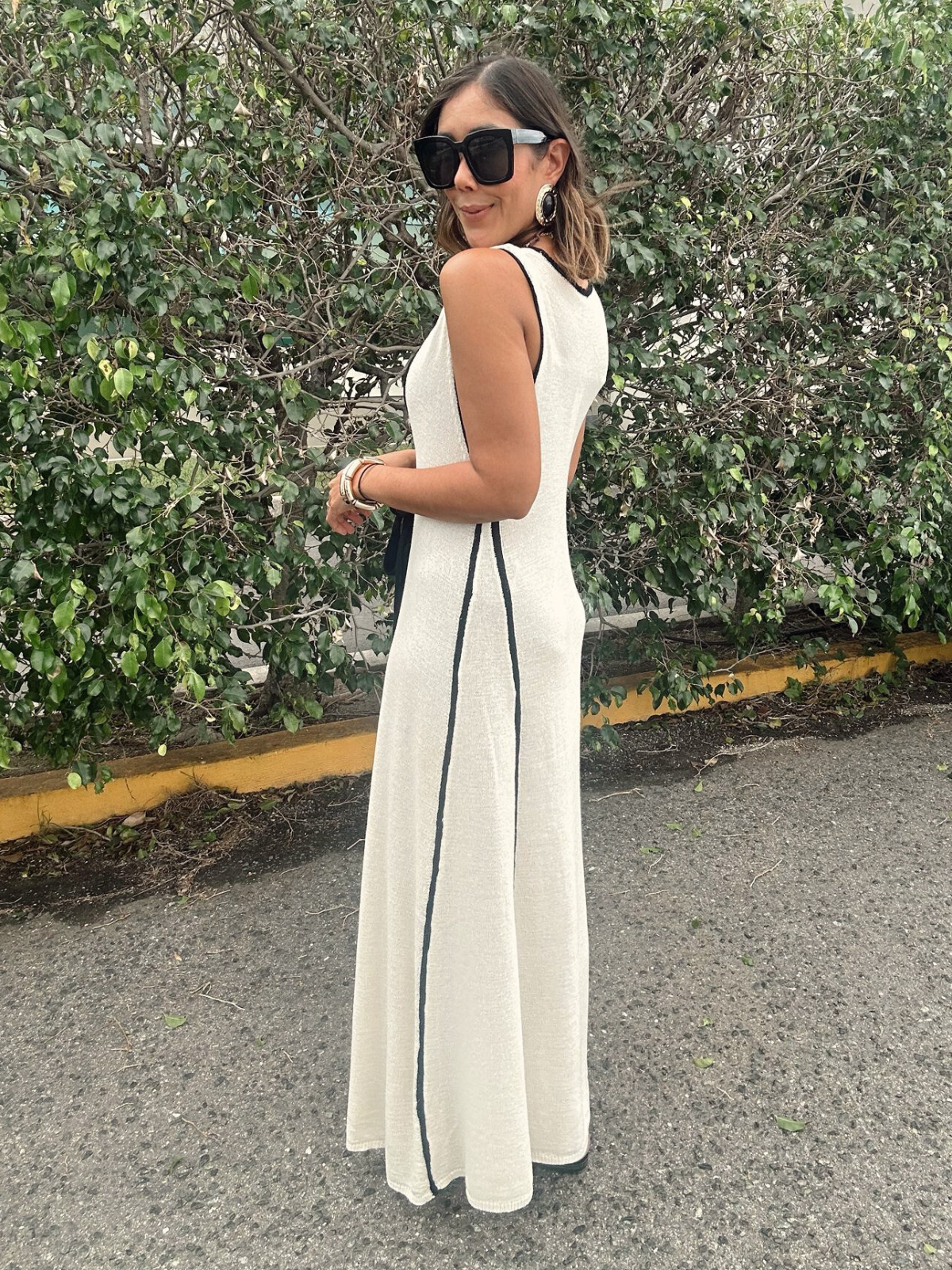 Unwritten Form Knit Maxi Dress