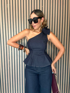 The She Means Business One Shoulder Top