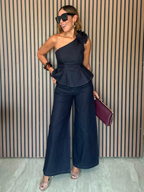 The She Means Business One Shoulder Top