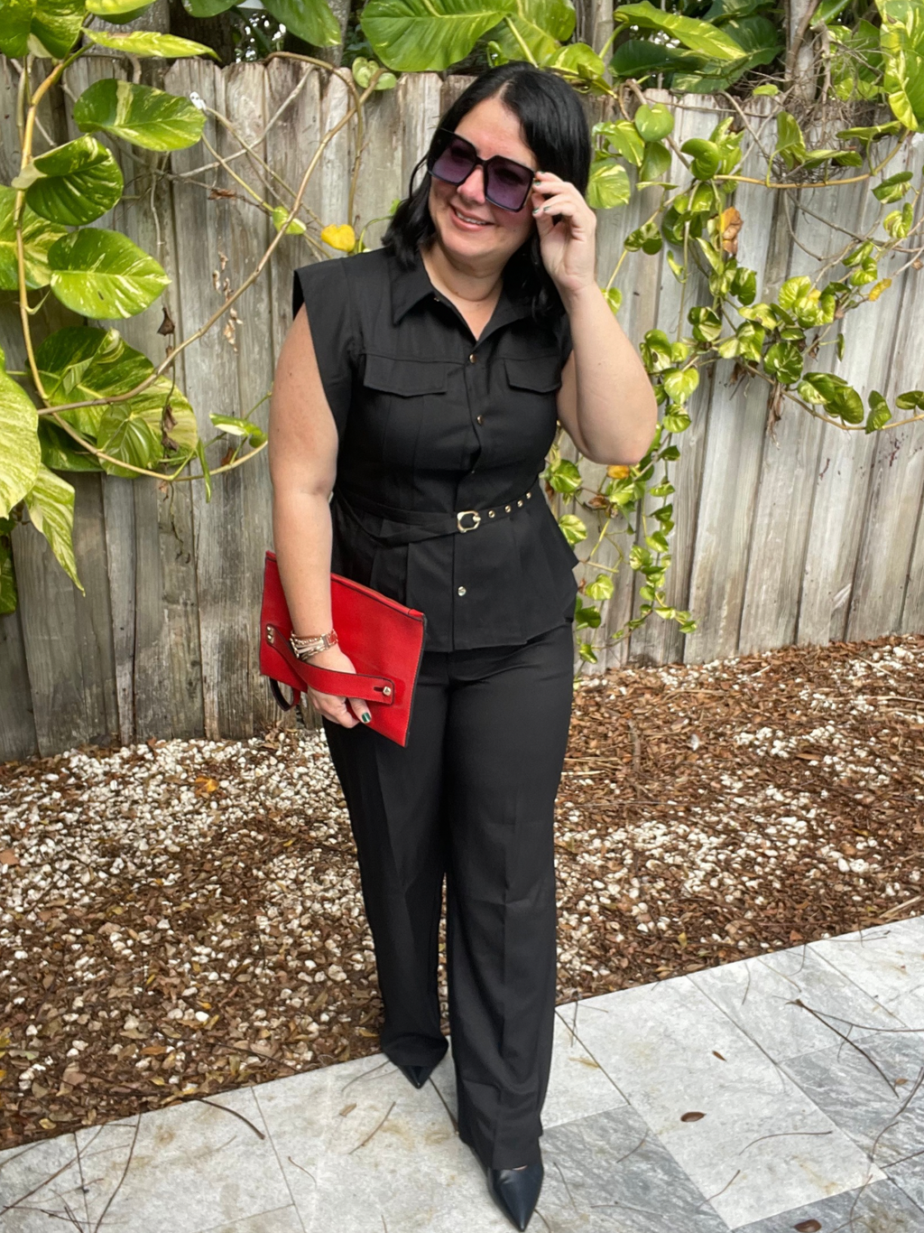 The Decision Maker Top and Pants Set