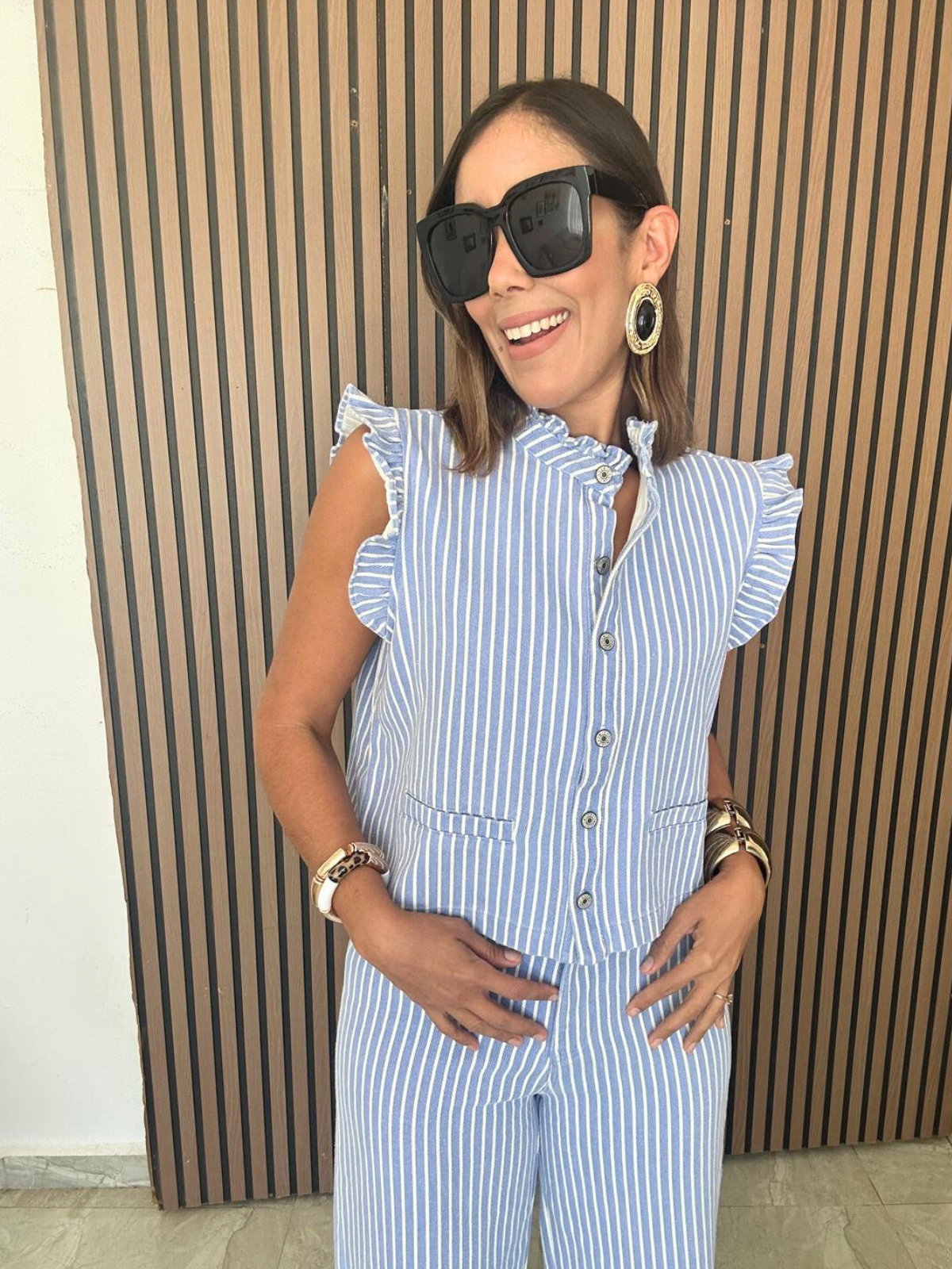 The Cool Without Trying Denim Set