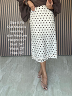 The Dot Situation Midi Skirt