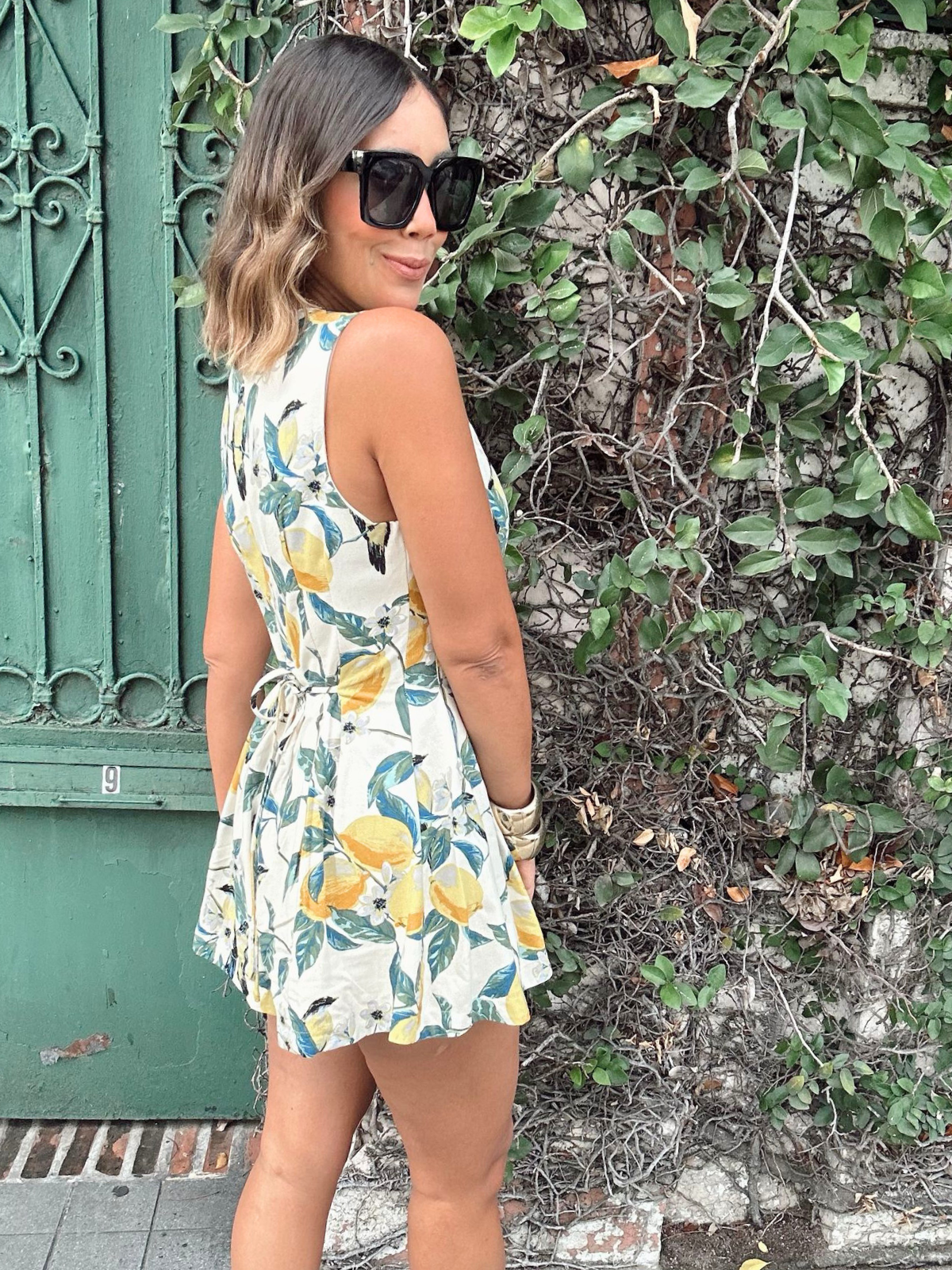 Fresh Squeeze Plunge Romper