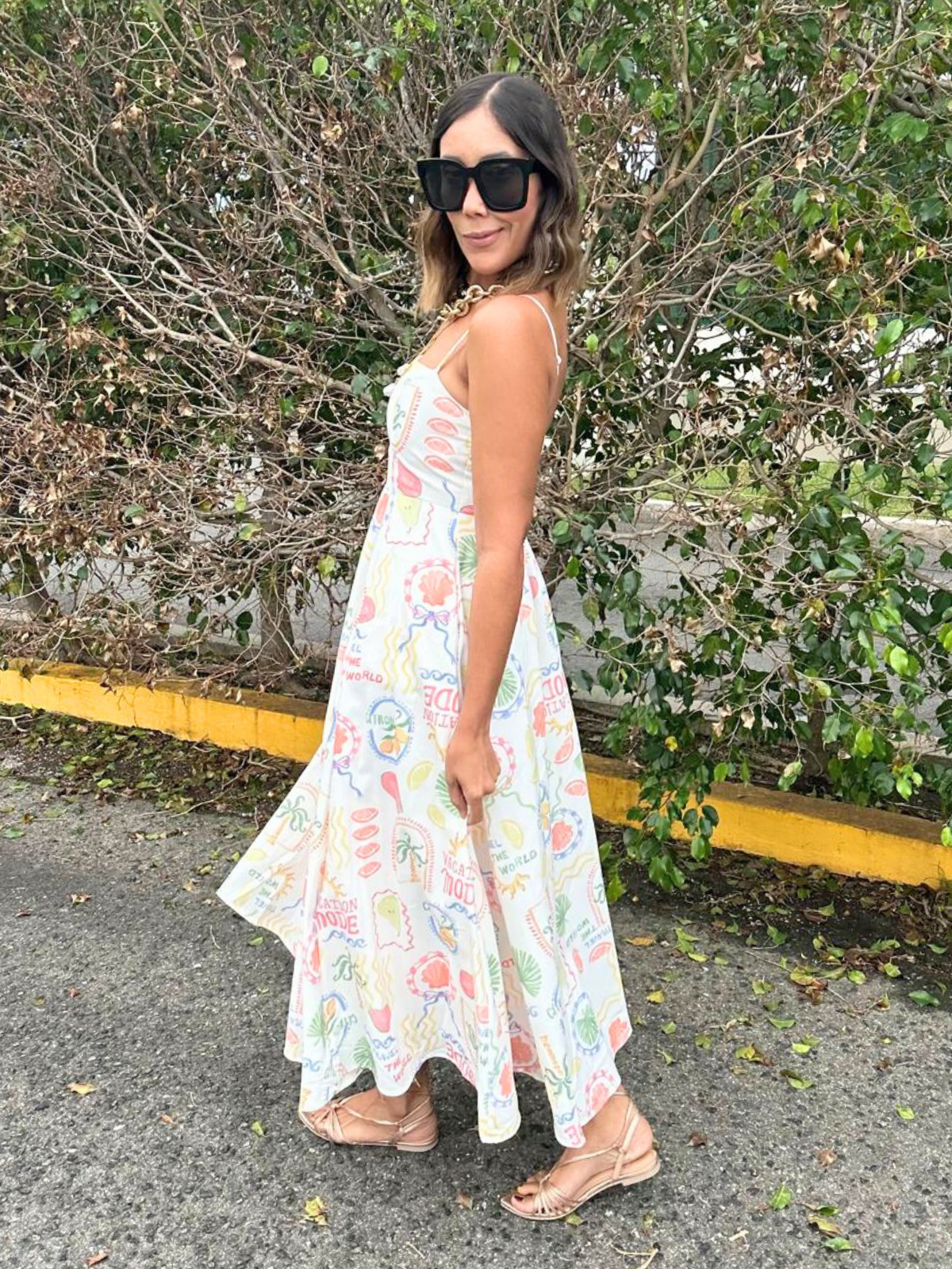 Greetings From Paradise Midi Dress