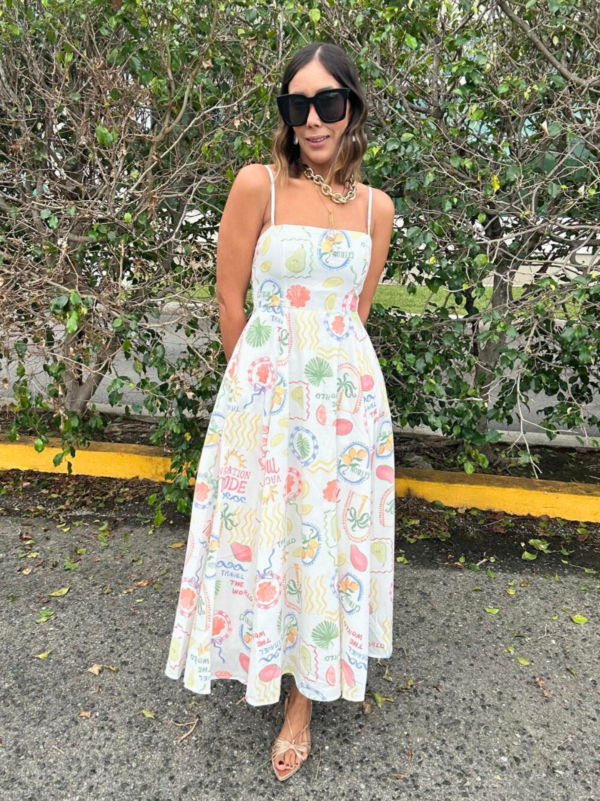 Greetings From Paradise Midi Dress