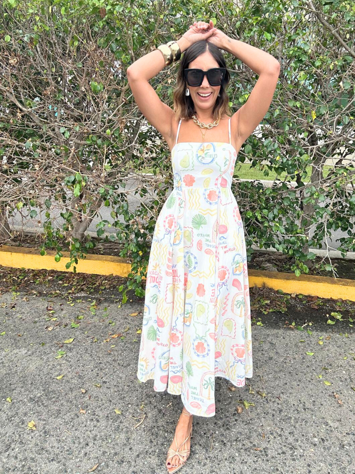 Greetings From Paradise Midi Dress